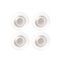 Magneti extraforti - trasparente - Ø 32 mm - blister 4 pezzi - Nobo - 1904116 - 5028252489638 - DMwebShop
