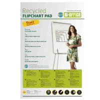 Blocchi per lavagna Earth - 65 x 98 cm - 20 fogli - bianco - conf. 5 pezzi - Bi-office - FL0325003 - 5603750550341 - DMwebShop