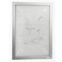 Cornice adesiva - Duraframe Wallpaper - A4 - 21 x 29,7 cm - argento - Durable - 4843-23 - 4005546992495 - DMwebShop