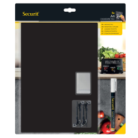 Tag - 21 x 29,7 cm - A4 - nero - set 5 pezzi - Securit - TAG-A4-WT - 8718226491428 - DMwebShop