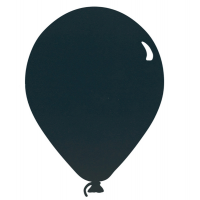 Lavagna da parete Silhouette - 39,6 x 29 cm - forma palloncino - nero - Securit - FB-BALLOON - 8719075286098 - DMwebShop