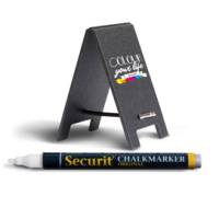 Lavagnette segnaposto - 8,5 x 5 cm - set 5 pezzi - Securit - TAG-SBS-WT - 8719075283554 - DMwebShop