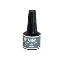 Inchiostro per cuscinetti - a base alcool - 30 gr - nero - Viva - 358N-Black - 8014035001866 - DMwebShop