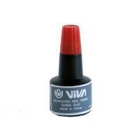 Inchiostro per cuscinetti - a base alcool - 30 gr - rosso - Viva - 358R-Red - 8014035001873 - DMwebShop