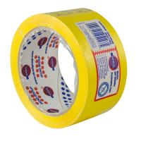 Nastro adesivo PP 36NN - 50 mm - giallo - rotolo da 66 mt - Eurocel 006112366