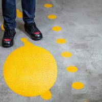 Adesivo da terra punto diametro 10 cm - 22635