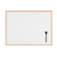 Lavagna bianca magnetica - 45 x 60 cm - cornice legno - bianco - Starline - MM04001010-STL - 8025133105059 - DMwebShop