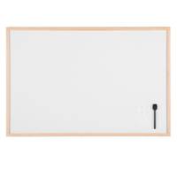 Lavagna bianca magnetica - 60 x 90 cm - cornice legno - bianco - Starline - MM07001010-STL - 8025133105066 - DMwebShop