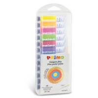 Tempera in tubetto 12 ml fluo metal scatola 12 pezzi - 22499