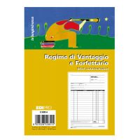 Blocco fattura contribuenti min-forfett. - 22 x 14,8 - 50 x 2 fogli autoricalcanti - Edipro - E5285A - 8023328528515 - DMwebShop
