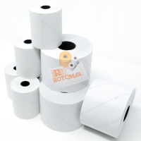 Rotolo per bilancia carta termica BPA free - 62,5 mm x 30 mt - Ø esterno 50 mm - anima 12 mm - blister 10 pezzi - Rotomar