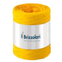 Nastro Rafia sintetica - giallo 02 - 5 mm x 200 mt - Brizzolari - 01003702 - 8031653208545 - DMwebShop