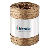 Nastro Rafia sintetica - oro 33 - 5 mm x 200 mt - Brizzolari - 01003733 - 8031653208132 - DMwebShop