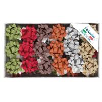 Stelle Glitty 68245 - 10 mm - Ø 5 cm - colori assortiti - conf. 50 pezzi - Brizzolari - 02307200 - 8031653460943 - DMwebShop