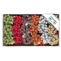 Stelle Glitty 68245 - 10 mm - Ø 5 cm - colori assortiti - conf. 50 pezzi - Brizzolari - 02307200 - 8031653460943 - DMwebShop