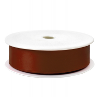 Nastro doppio raso - 25 mm x 25 mt - marrone 57 - Brizzolari - 01232857 - 8031653264701 - DMwebShop