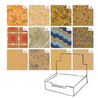 Carta regalo - kraft - Natura - 70 x 100 cm - scatola 100 fogli - Rex Sadoch - N4400GEN - 8006715220841 - DMwebShop