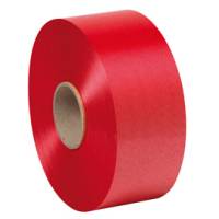 Nastro liscio 6800 in polipropilene 50 mm x 100 mt rosso - 07,23624