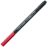 Pennarello Aqua Brush Duo - punte 2-4 mm - rosso Pompei - Lyra - L6520091 - 4084900662342 - DMwebShop