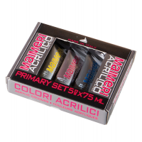 Colori acrilici Primary - colori assortiti - set 5 tubetti da 75 ml - Maimeri - M0998190 - 8032810107169 - DMwebShop