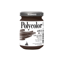 Colore vinilico Polycolor - 140 ml - terra d'ombra bruciata - Maimeri - M1220492 - 8018721012884 - DMwebShop