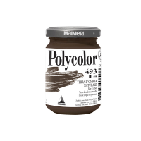 Colore vinilico Polycolor - 140 ml - terra d'ombra naturale - Maimeri - M1220493 - 8018721012914 - DMwebShop