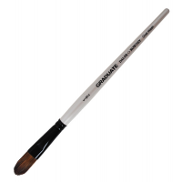 Pennello pelo di pony Graduate - mandorla - manico corto - n. 1/2 - conf. 3 pezzi - Daler Rowney - D212154050 - 5011386081502 - DMwebShop