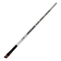 Pennello sintetico Graduate - angolare - smussato - manico corto - n. 1/4 - conf. 3 pezzi - Daler Rowney - D212157025 - 5011386081359 - DMwebShop