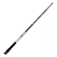 Pennello sintetico Graduate - angolare - smussato - manico corto - n. 1/4 - conf. 3 pezzi - Daler Rowney - D212157025 - 5011386081359 - DMwebShop