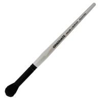 Pennello pelo di capra scuro Graduate - bombasino - manico corto - n. 3/4 - conf. 3 pezzi - Daler Rowney - D212188075 - 5011386081601 - DMwebShop