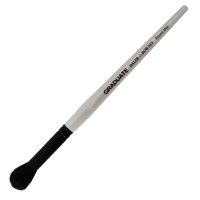 Pennello pelo di capra scuro Graduate - bombasino - manico corto - n. 3/4 - conf. 3 pezzi - Daler Rowney - D212188075 - 5011386081601 - DMwebShop