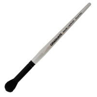 Pennello pelo di capra scuro Graduate - bombasino - manico corto - n. 1 - conf. 3 pezzi - Daler Rowney - D212188100 - 5011386081618 - DMwebShop