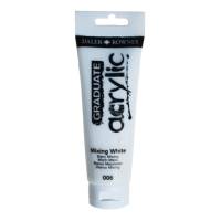 Colore acrilico fine Graduate - 120 ml - bianco miscela - Daler Rowney - D123120006 - 5011386077611 - DMwebShop