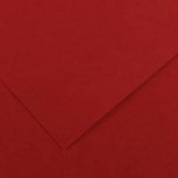 Foglio Colorline - 70 x 100 cm - 220 gr - rosso granata - conf. 25 pezzi - Canson - 200041202 - 85576A - DMwebShop