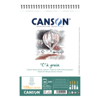 Album spiralato lato corto C a' grain - A4+ - 125 gr - 30 fogli - conf. 10 pezzi - Canson - 400060603 - 3148950104014 - DMwebShop