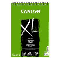 Album spiralato lato corto XL drawing - A4 - 160 gr - 50 fogli - conf. 5 pezzi - Canson - 400039088 - 3148950074836 - DMwebShop