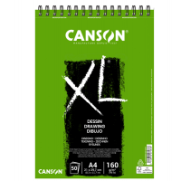 Album spiralato lato corto XL drawing - A4 - 160 gr - 50 fogli - conf. 5 pezzi - Canson - 400039088 - 3148950074836 - DMwebShop
