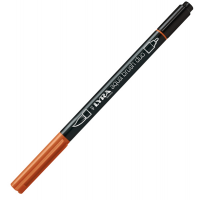 Pennarello Aqua Brush Duo - punte 2-4 mm - cinabro - Lyra - L6520017 - 4084900603598 - DMwebShop