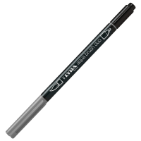 Pennarello Aqua Brush Duo - punte 2-4 mm - grigio chiaro freddo - conf. 10 pezzi - Lyra - L6520095 - 4084900603918 - DMwebShop