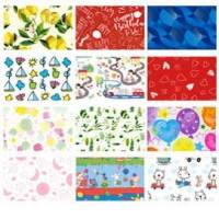 Carta regalo - 2 mt x 70 cm - fantasie assortite - espositore 50 rotoli - Rex Sadoch - GR3J1GEN - 8006715206845 - DMwebShop