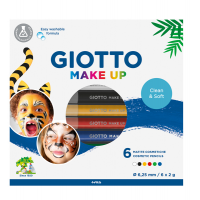 Matite cosmetiche Make Up - mina Ø 6,25 mm - colori classici - conf. 6 pezzi - Giotto - 474000 - 8000825031106 - DMwebShop