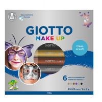 Matite cosmetiche Make Up - mina Ø 6,25 mm - colori metal - conf. 6 pezzi - Giotto - 474100 - 8000825031137 - DMwebShop