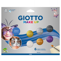 Ombretti Make Up - 5 ml - colori metal - conf. 6 pezzi - Giotto - 476400 - 8000825032240 - DMwebShop