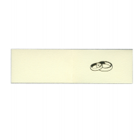 Bigliettino bomboniera personalizzabile - matrimonio - scatola 25 fogli A4 da 20 biglietti - Rex Sadoch - 53A4010 - 8004999430109 - DMwebShop