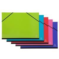 Cartella porta disegni con elastici Ideramama - A3 - colori assortiti - conf. 5 pezzi - Exacompta - 25729E - 3130630257295 - DMwebShop