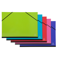Cartella porta disegni con elastici Ideramama - A3 - colori assortiti - conf. 5 pezzi - Exacompta - 25729E - 3130630257295 - DMwebShop