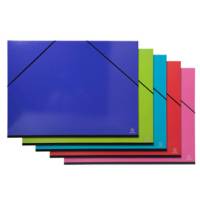 Cartella porta disegni con elastici Iderama - 52 x 72 cm - colori assortiti - conf. 5 pezzi - Exacompta - 25829E - 3130630258292 - DMwebShop