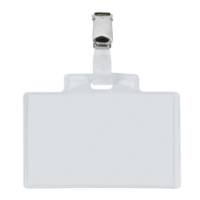 Portanome Pass 3E - metallo con clip - 9,5 x 6 cm - conf. 10 pezzi - Sei Rota - 318410 - 8004972028668 - DMwebShop