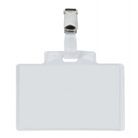 Portanome Pass 3E - metallo con clip - 9,5 x 6 cm - conf. 10 pezzi - Sei Rota - 318410 - 8004972028668 - DMwebShop