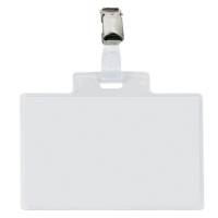 Portanome Pass 4E - 11 x 7 cm - metallo con clip - conf. 10 pezzi - Sei Rota - 318415 - 8004972028705 - DMwebShop